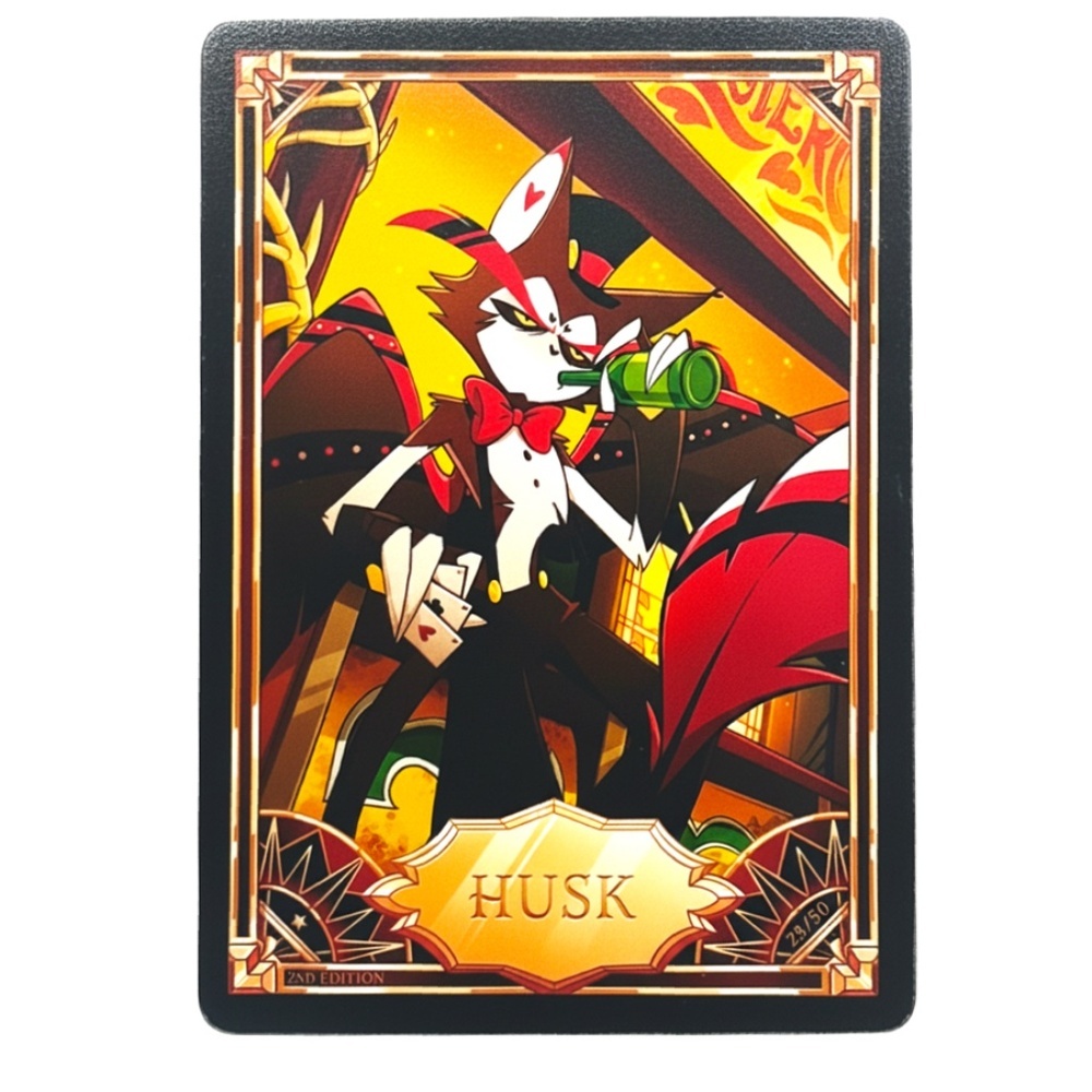 Hazbin Hotel Husk Trading Card 2nd Edition 29/50 Rare Collectible